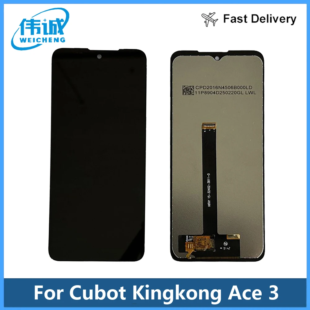 

Для Cubot KINGKONG ACE 3, ЖК-дисплей + сенсорный экран, полная сборка, запасные части с инструментами