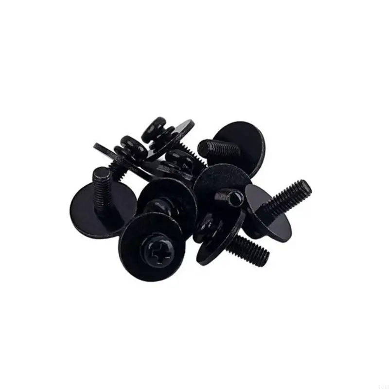 10Pcs Professional Ear Mounting Screws Fasteners Washers Steel Lug Screws Rust Resistant Drum Hardware Parts Enduring 4XBB