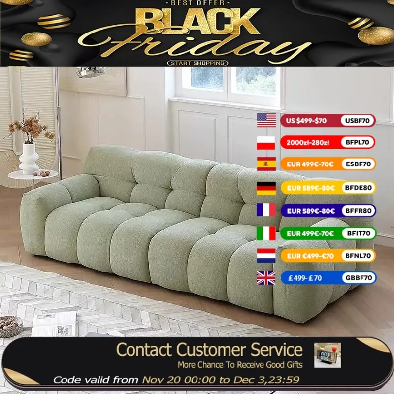 

Designer Love Seats Sofas Nordic Modern Aesthetic Soft House Sofa Living Room Floor Divani Per Soggiorno Furniture For Home