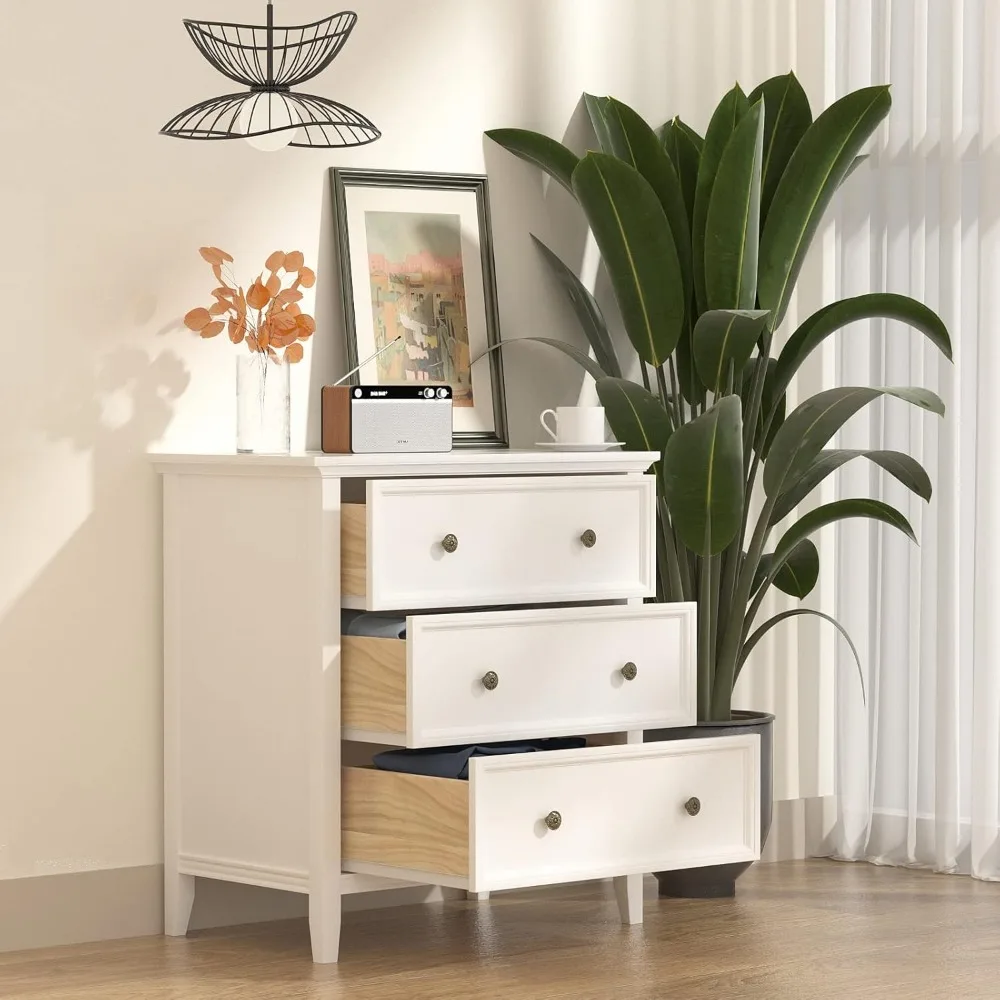 Commode ferme à 8 tiroirs pour chambre à coucher, commode de 52 po de large avec rangement, commode rustique en bois pour chambre à coucher, hall
