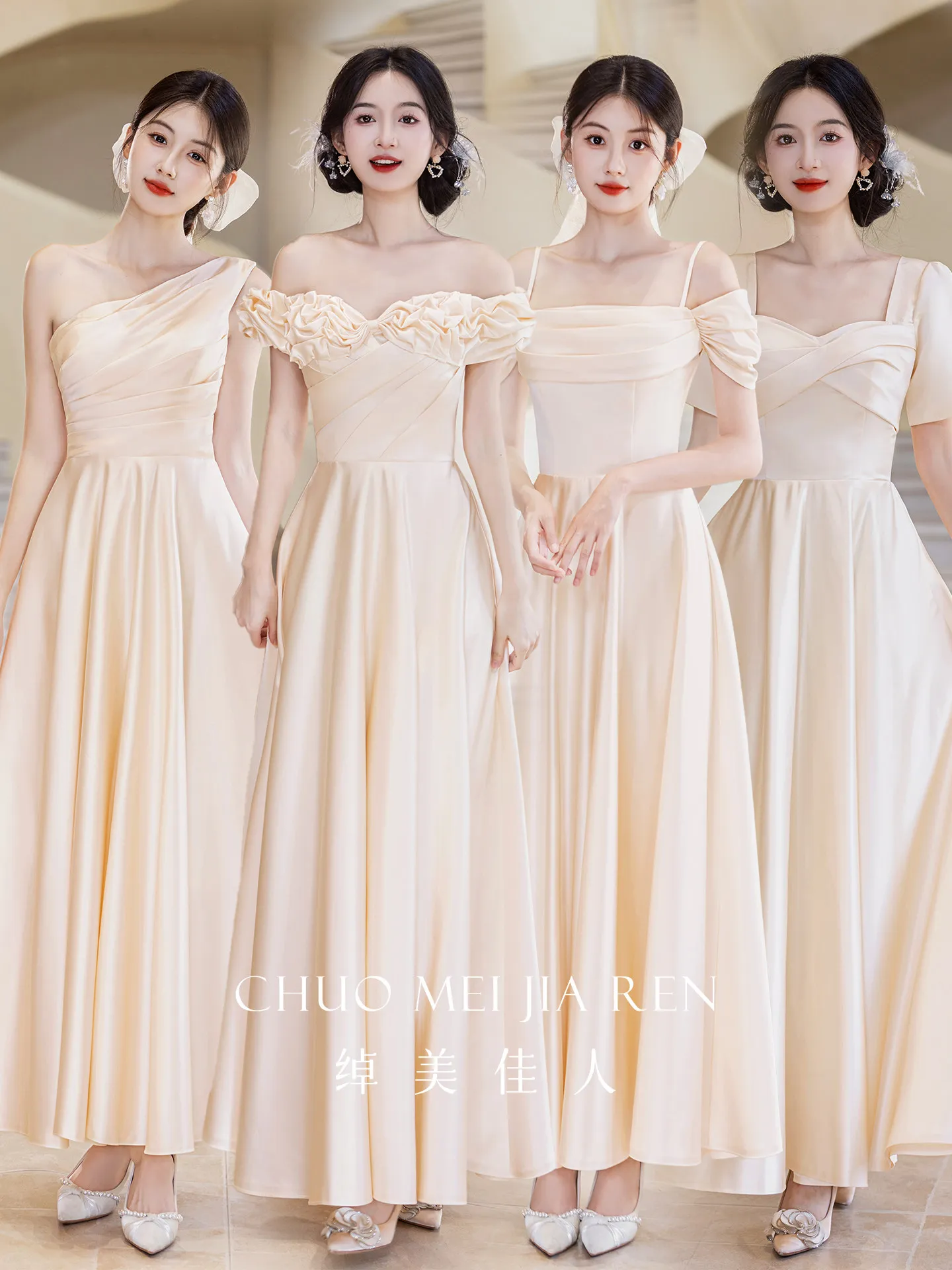 champagne-satin-bridesmaid-dresses-2026-spring-new-elegant-bridesmaid-gowns-for-wedding-party-simple-off-shoulder-prom-gowns