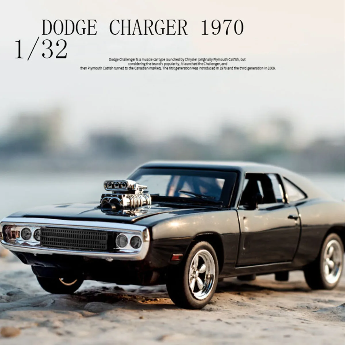 

1:32 Fast&Furious Dodge Charger Car Model Diecast Alloy Horses Muscle Vehicle With Sound Light Pull Kid Toy Gift Collection