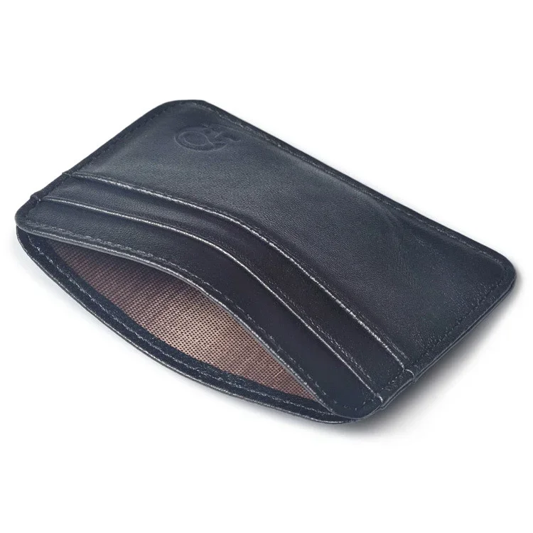 Slim Sheepskin Leather Card Id Holders Credit Wallet for Credit Cards Case Porte Carte Namecard Pass Holder Protector Leather