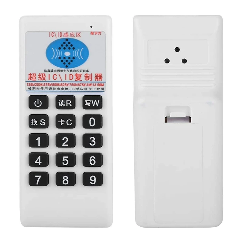 Handheld RFID Copier Reader Writer Duplicator 125Khz 13.56Mhz Frequency ID IC Card Programmer