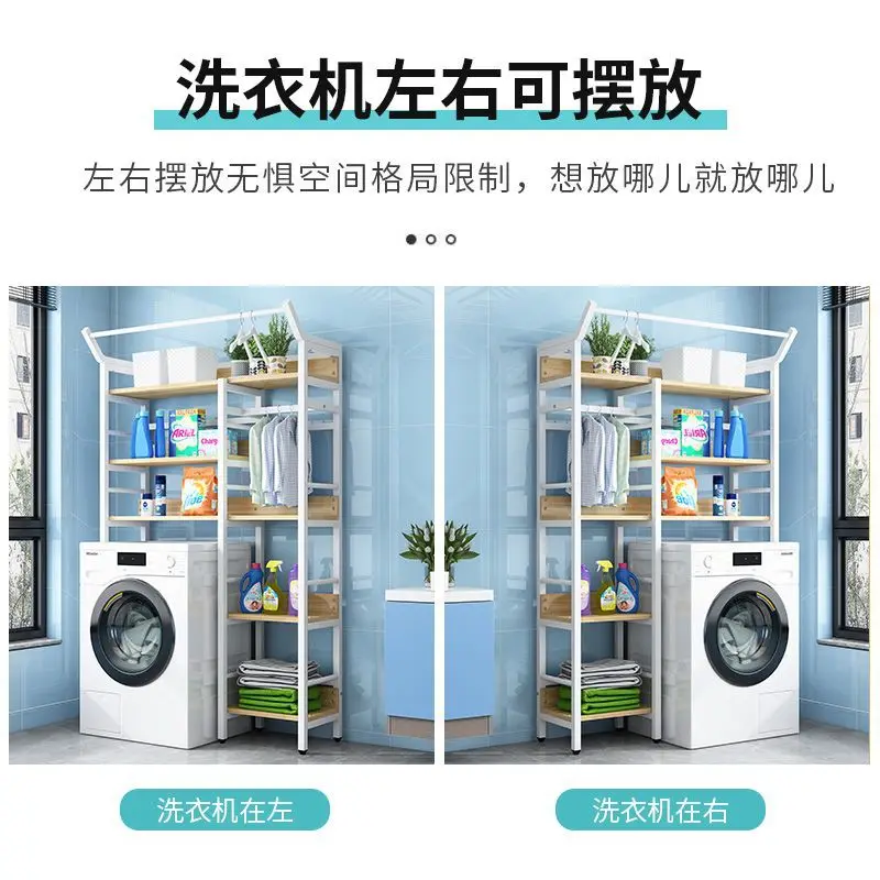 Support de machine, rouleau, clapet, sol, vêtements suspendus