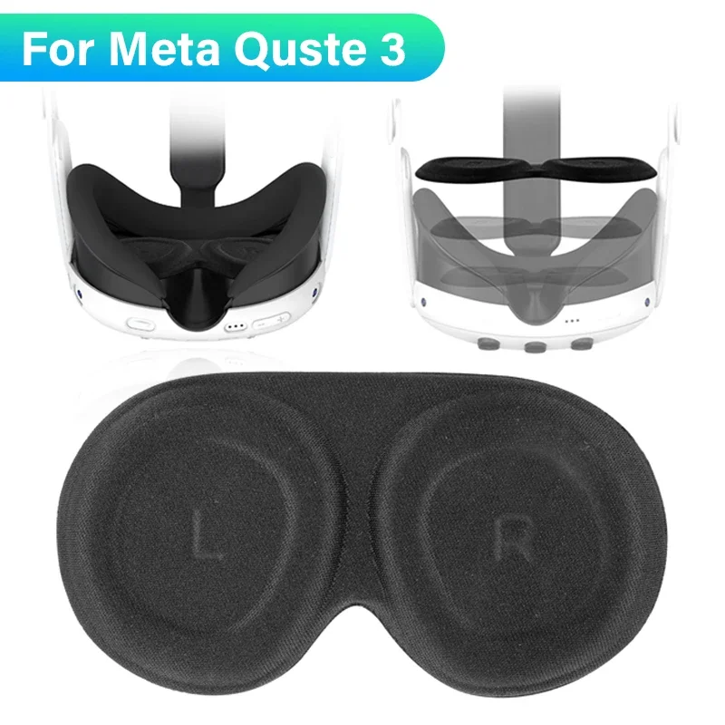 غطاء حماية عدسة الواقع الافتراضي لـ Meta Quest 3 غطاء عدسة VR مقاوم للغبار ومضاد للخدش لملحقات Apple Vision Pro VR