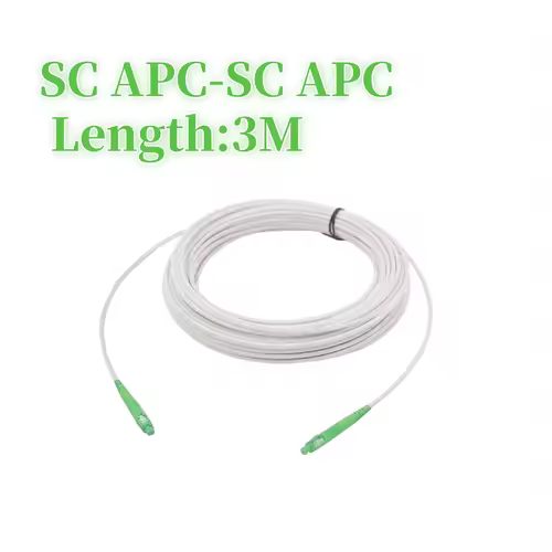 Fiber Optic Wire APC SC to SC APC Optical Single-mode 1-core G657A1 Indoor Extension Cable 3M/5M/10M/15M/20M Fiber Optic cable - Image 12