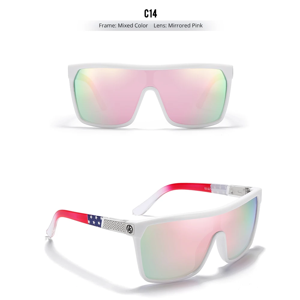 Kdeam High-End-Angels onnen brille für Männer und Frauen einteilige polarisierte Sonnenbrille mit langlebigen 5-Barrel-Scharnieren – Detail 33