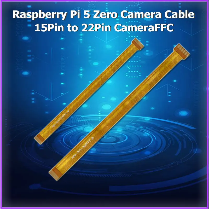 1 PCS Raspberry Pi 5 / Zero Camera Cable 15 30 CM Ribbon Line FFC Cable for Raspberry Pi 5 / Zero 2 W / W / V1.3 Pi0