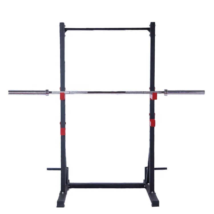 Hot Selling Gym Sports Fitness Commercial Equipment Folding Half Squat Stand Power Rack