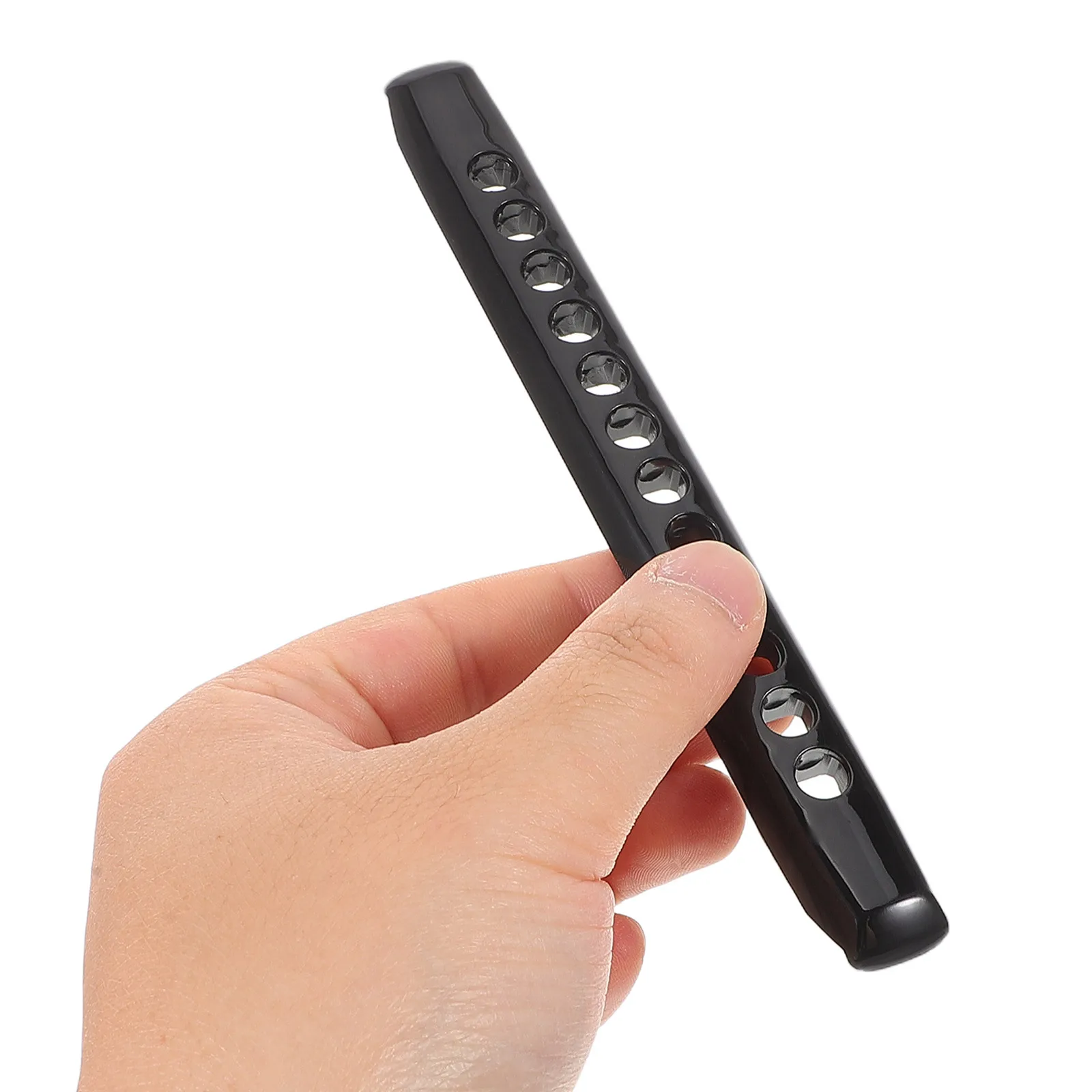 

Portable Detachable 12-Hole Harmonica Mouthpiece Round Hole Plastic Musical Accessory for Beginner Kids Adults