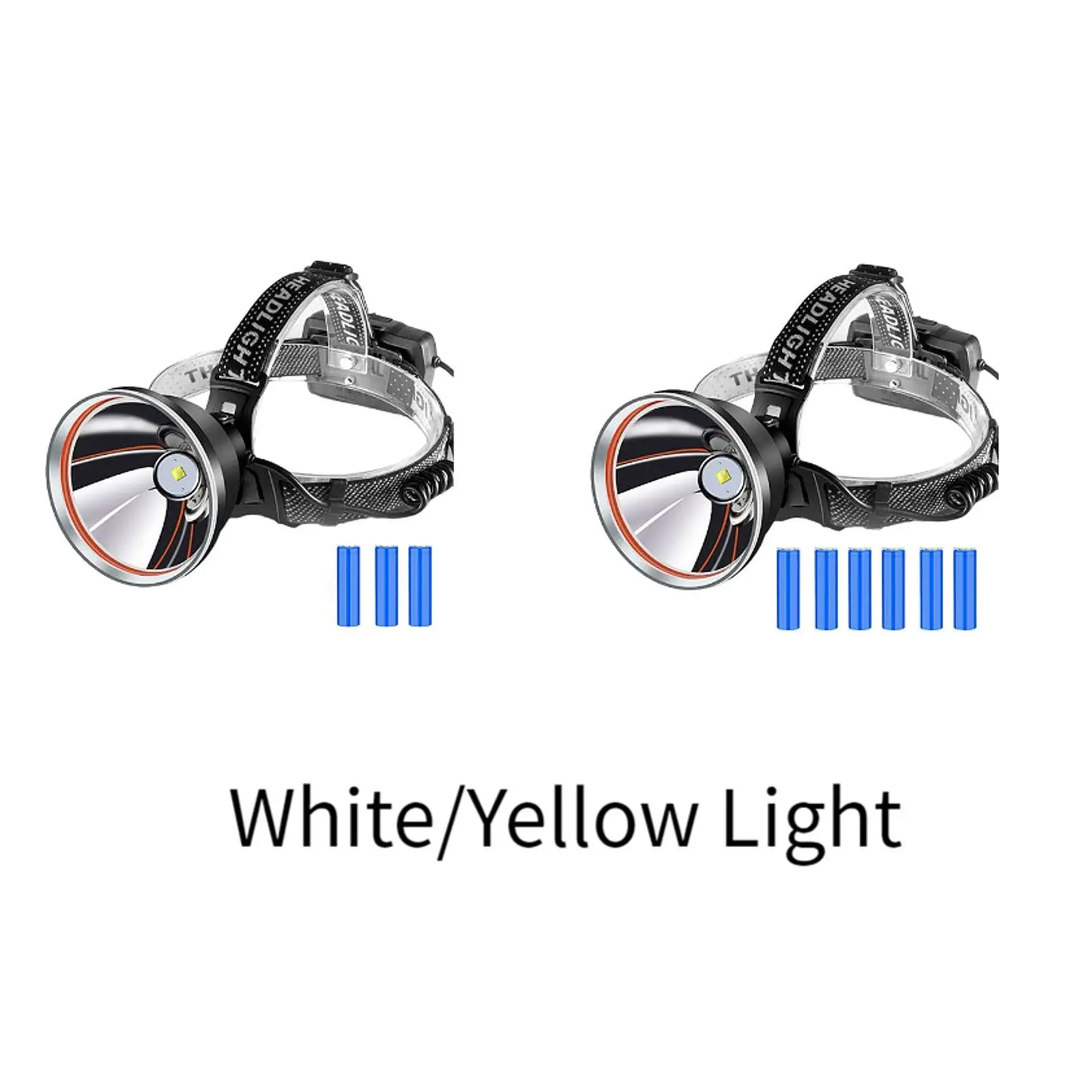 

Outdoor Headlight Handsfree LED Headlamp for Running Fishing Emergency