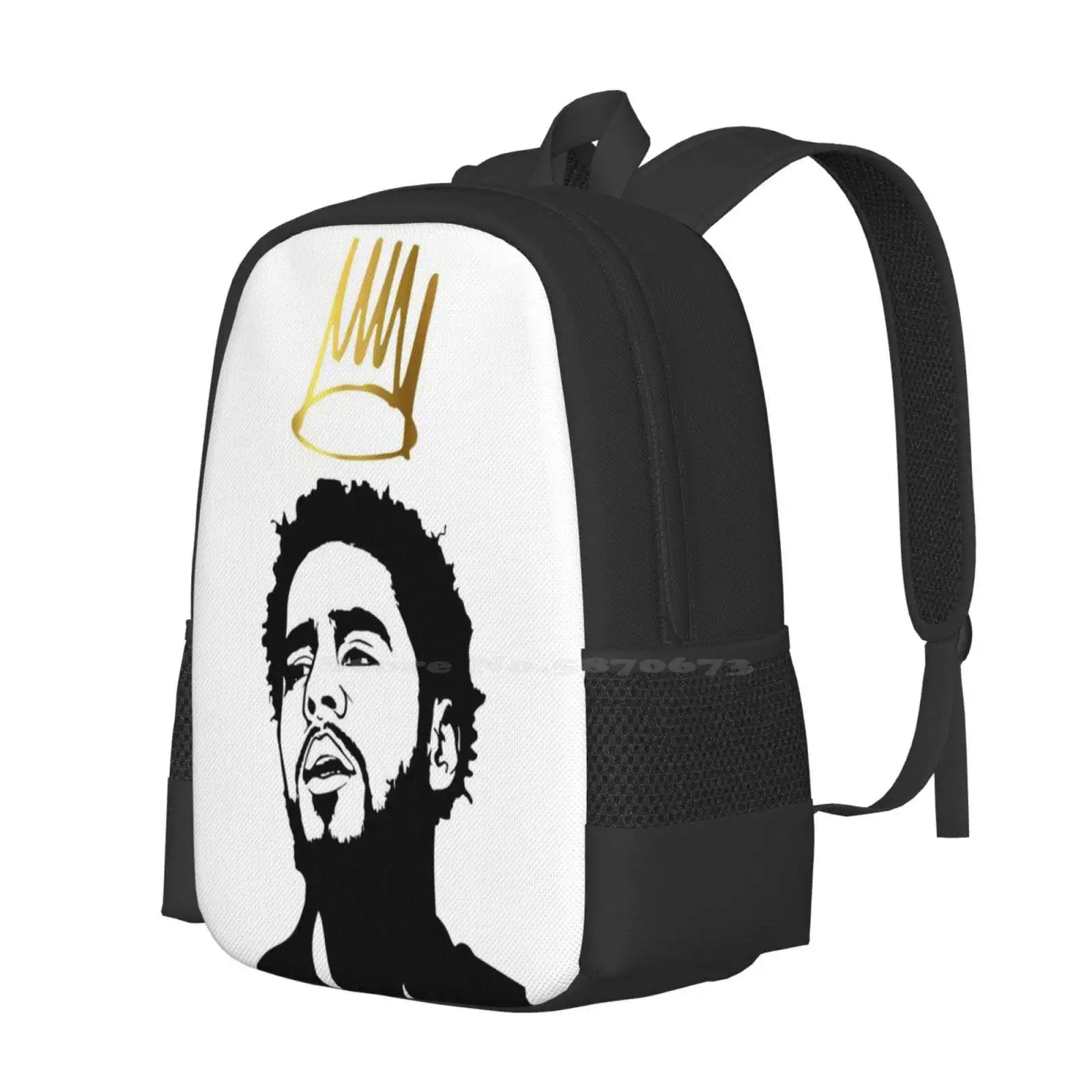 J. Cole 2 Exlusive تي شيرت نمط تصميم الكمبيوتر المحمول السفر الحقائب المدرسية دريك كندريك لامار ليل راب