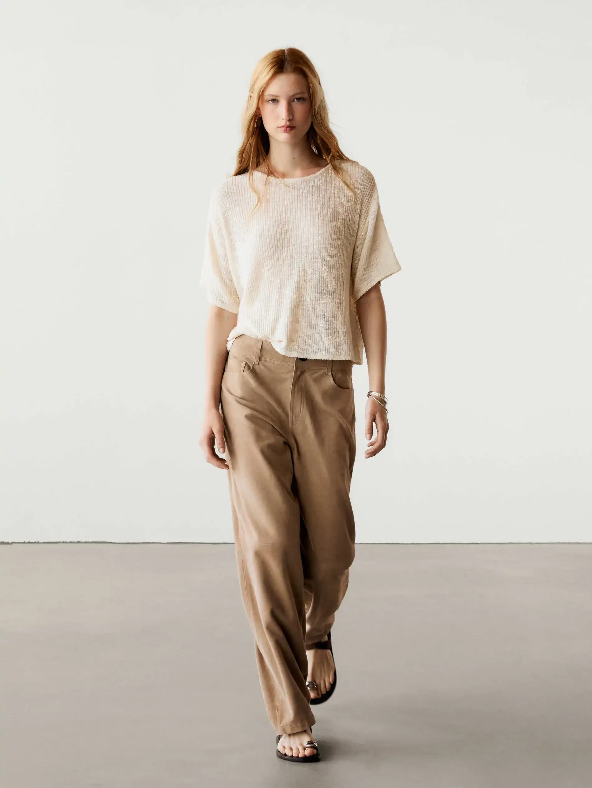 Ethereal Traf Md 2026 YAZHIMEI Autumn New Style of Women's Casual Basic White Lightweight Round Neck Short-sleeved T-shirt