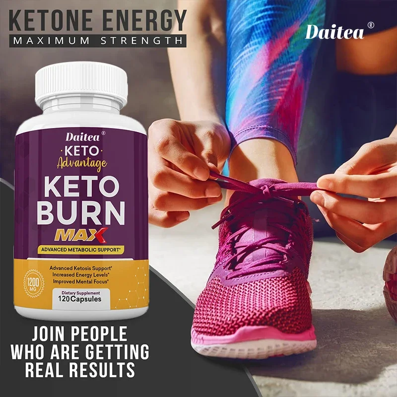 Fat Burning Weight Loss Keto Capsules - Metabolism, Healthy Weight Management, Appetite Suppression, Energy, Muscle Mass