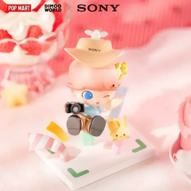 

POP MART Dimoo Happy Moment Kawaii Anime Action Figure - Blind Box Mystery Dolls Collectible Caixa Caja Surprise