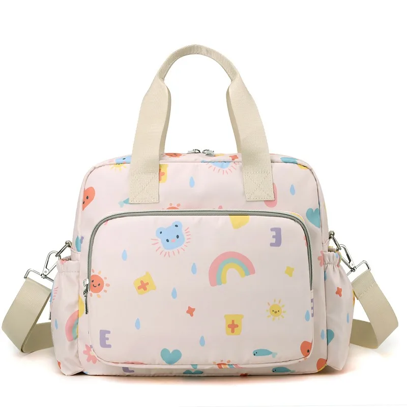 2026 New Large Diaper Bag Mommy Tote Multifunction Travel Baby Organizer Shoulder Handbag Portable Outing Purse