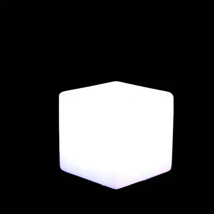 Home Goods Garden Line Patio Furniture Seating 3d Led Cube With Rgb Light