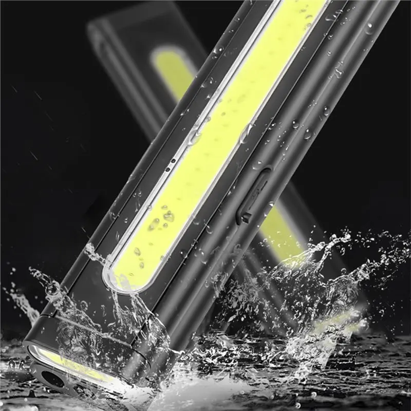 AB47-Car Repair Light Led Work Light Folding Charge Cob Multi-Function Magnet Tent Light Outdoor Flashlight