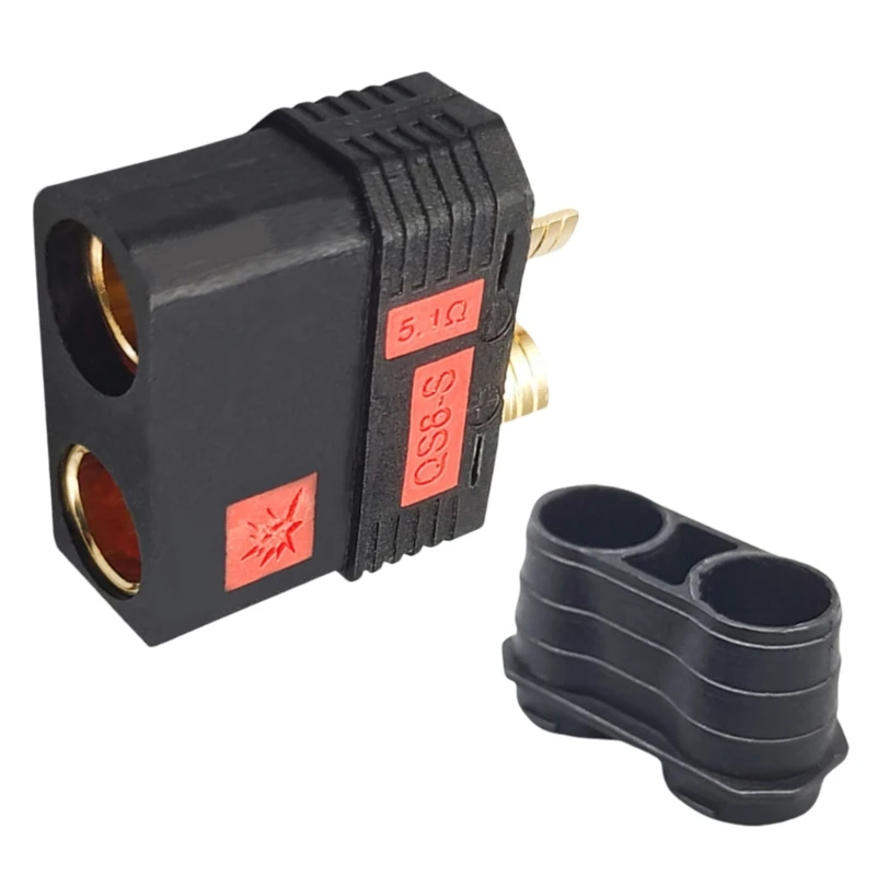 QS8-S Heavy Duty Battery Connector Antispark Gold Connector Large Power Plugs For Remote Plant Protective Drones Model