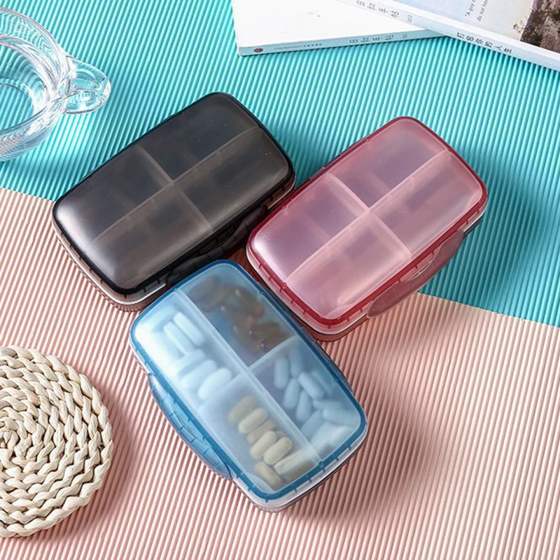 8 Large Capacity Medicine Box For Portable Storage Waterproof Seal Portable Medicine Storage Box Detachable Plastic Medicine Box