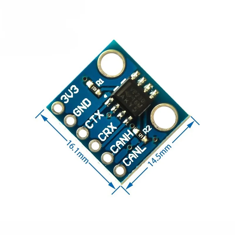 1/2~50/100Pcs MCU230 CAN Bus Transceiver SN65HVD230 CAN Communication Module Development Board