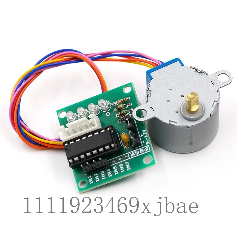 4 Phase 5 Wire 5V Gear Stepper Motor Driver Board Small Reduction Step Motor Control Module