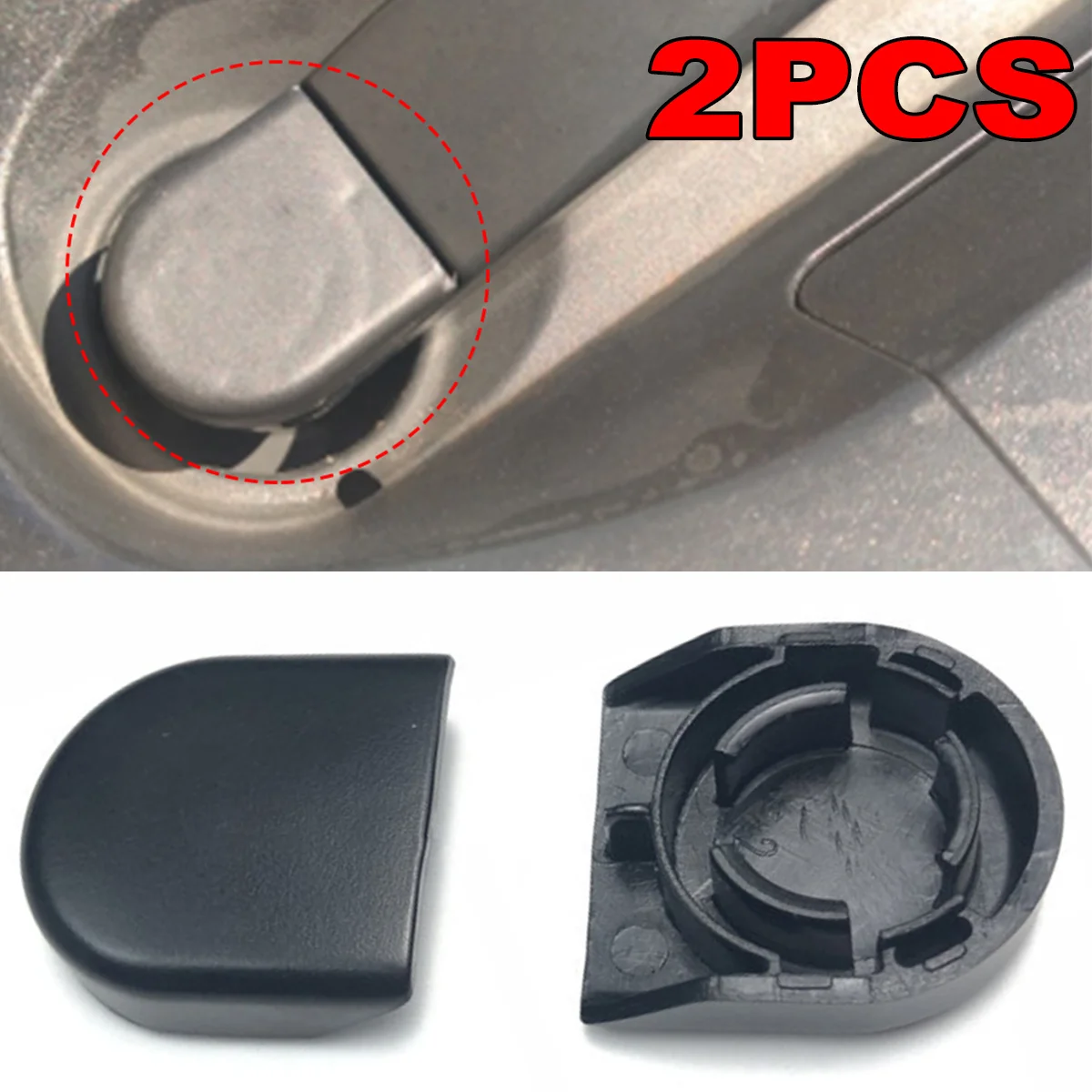 Für Toyota Corolla Yaris Verso Auris RAV4 Tacoma 4Runner Echo Scion XB Auto Windschutzscheiben-Wischerarm-Mutterabdeckung Schraubenkappe 85292-0F010