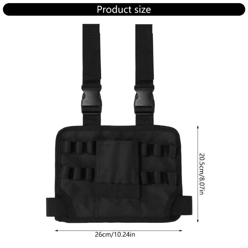   Black Craftsmen Utility Belt With Detachable Leg Mount For Various Hand Tools