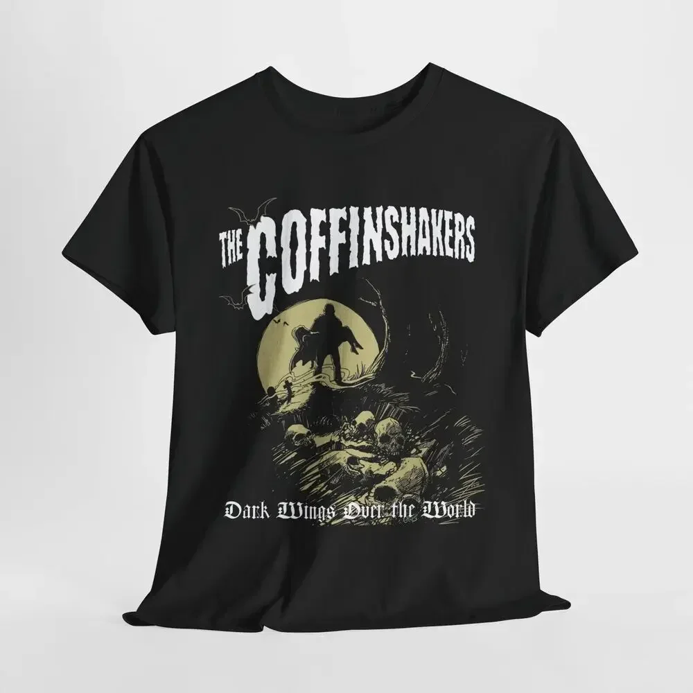 The Coffinshakers Dark Wings V2 Band poster album cover T shirt all sizes S-5XL