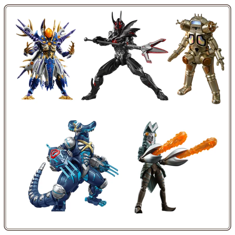 

Original Keeppley Ultraman Greeza3 Dark Lugiel King Joe Godzila Dark Baltan Action Figure Figurine Tabletop Decoration Gift