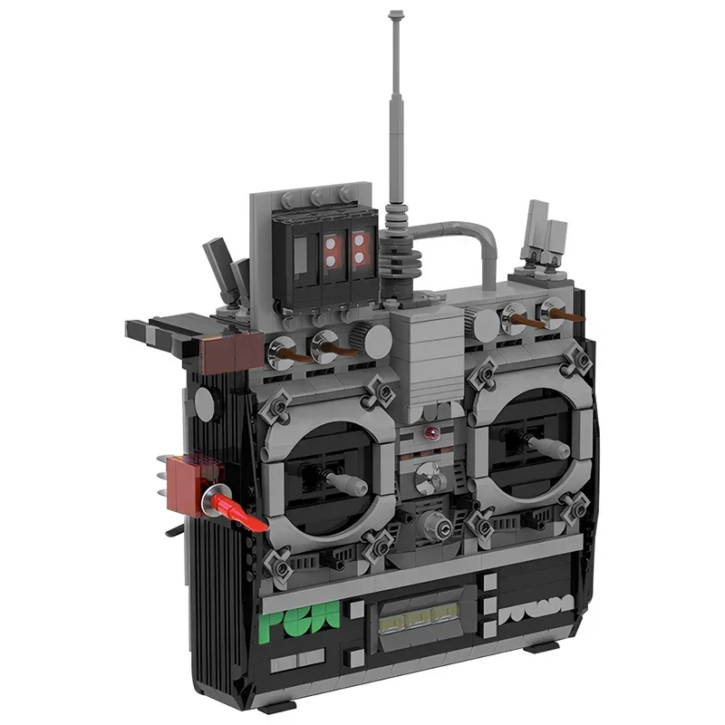 

MOC Back Future Time Machine, удаленная аудио модель, контроллер, строительные блоки, строительные блоки для взрослых, строительные кирпичи, сделай сам, игрушки-головоломки, подарок для детей