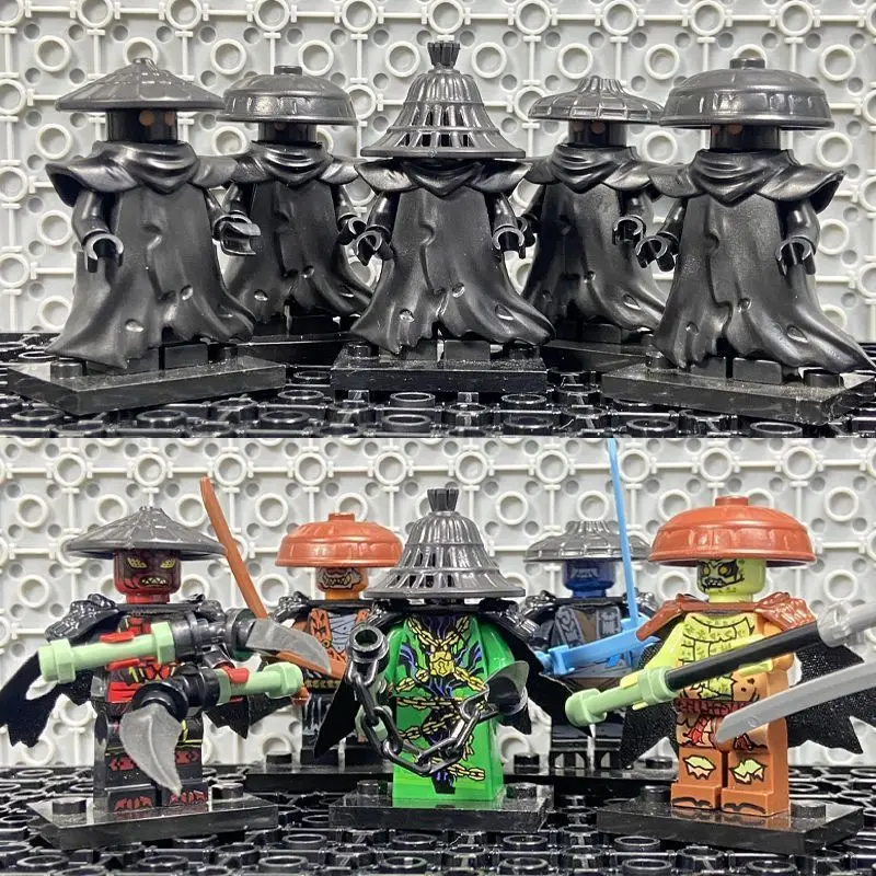 Figura de juguete de bloques de construcción Kool Element Master de Zach Tedricks, de la serie Ban Group of Five de la 19ª temporada de terceros, regalo de cumpleaños