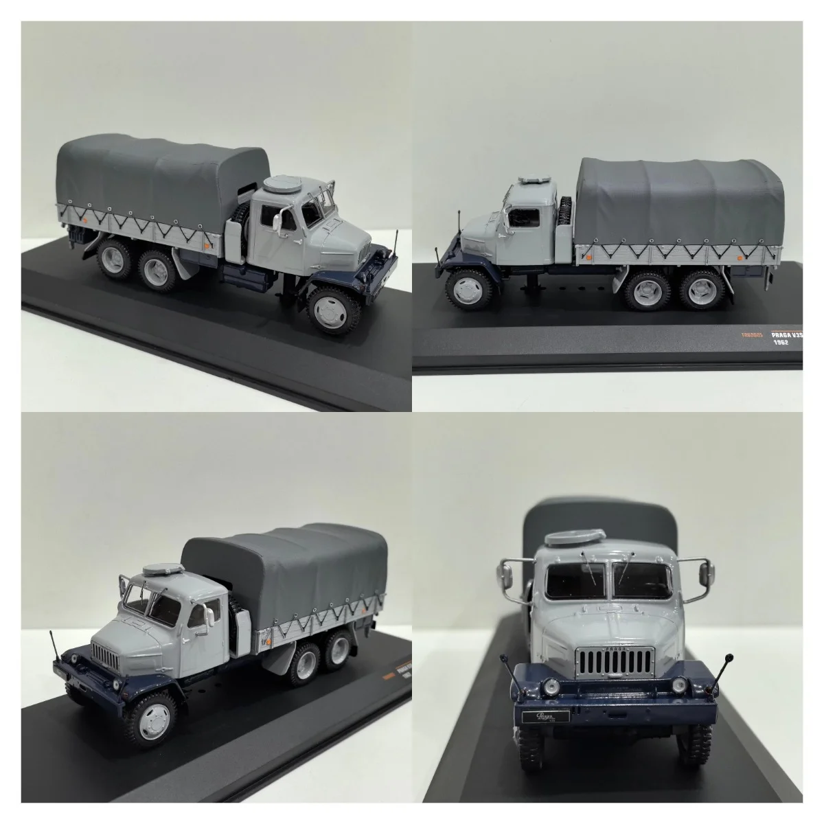 

Box Cracking IXO Diecast IXO 1/43 Scale PRAGA V3S 6WD 1962 Trailer Truck K7 Alloy Car Model