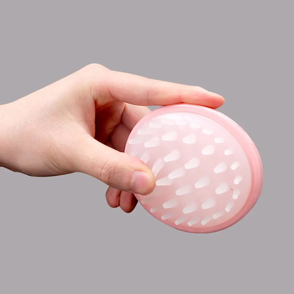 

1Pcs Hair Scalp Massager Shampoo Brush Ergonomic Design Head Washing Comb Soft Silicone Massage Hair Cleansing Brush for Adults