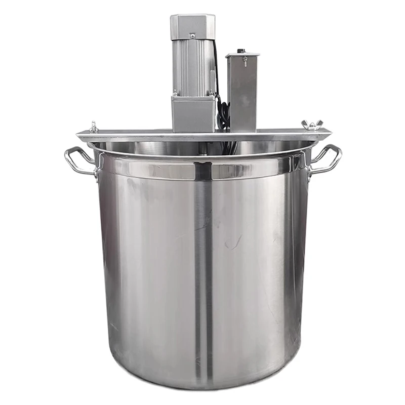 220V Stir-fry Machine Automatic Small Hot Pot Bottom Material Mixer Pot Boil jam Sauce Chili Sauce Fried Stuffing Frying Machine