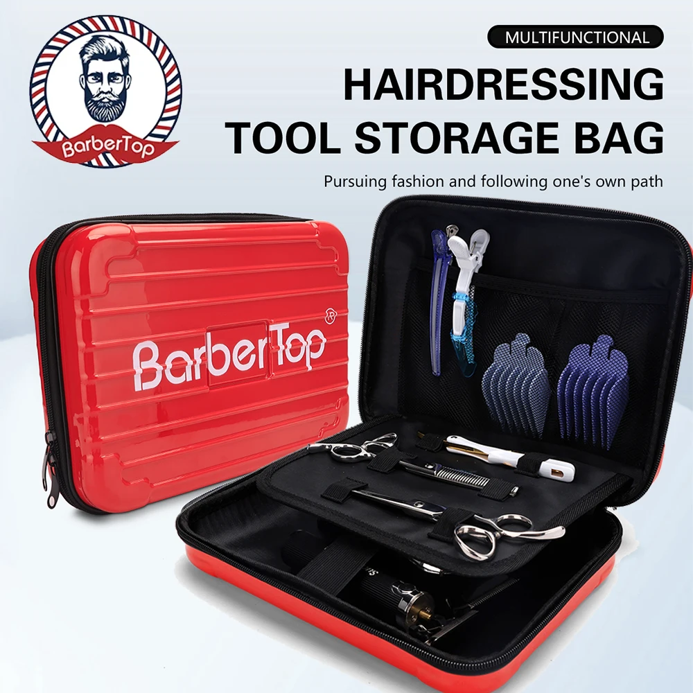 

Barber Shockproof Hair Scissors Case Bag Crush Resistance Trimmer Suitcase Waterproof Non-defrmation Styling Tool Box