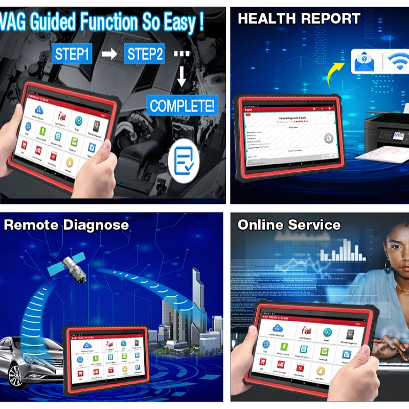 X431 Pro 3S DH III 12V 24V Scanner Strumento di scansione diagnostica per benzina e auto