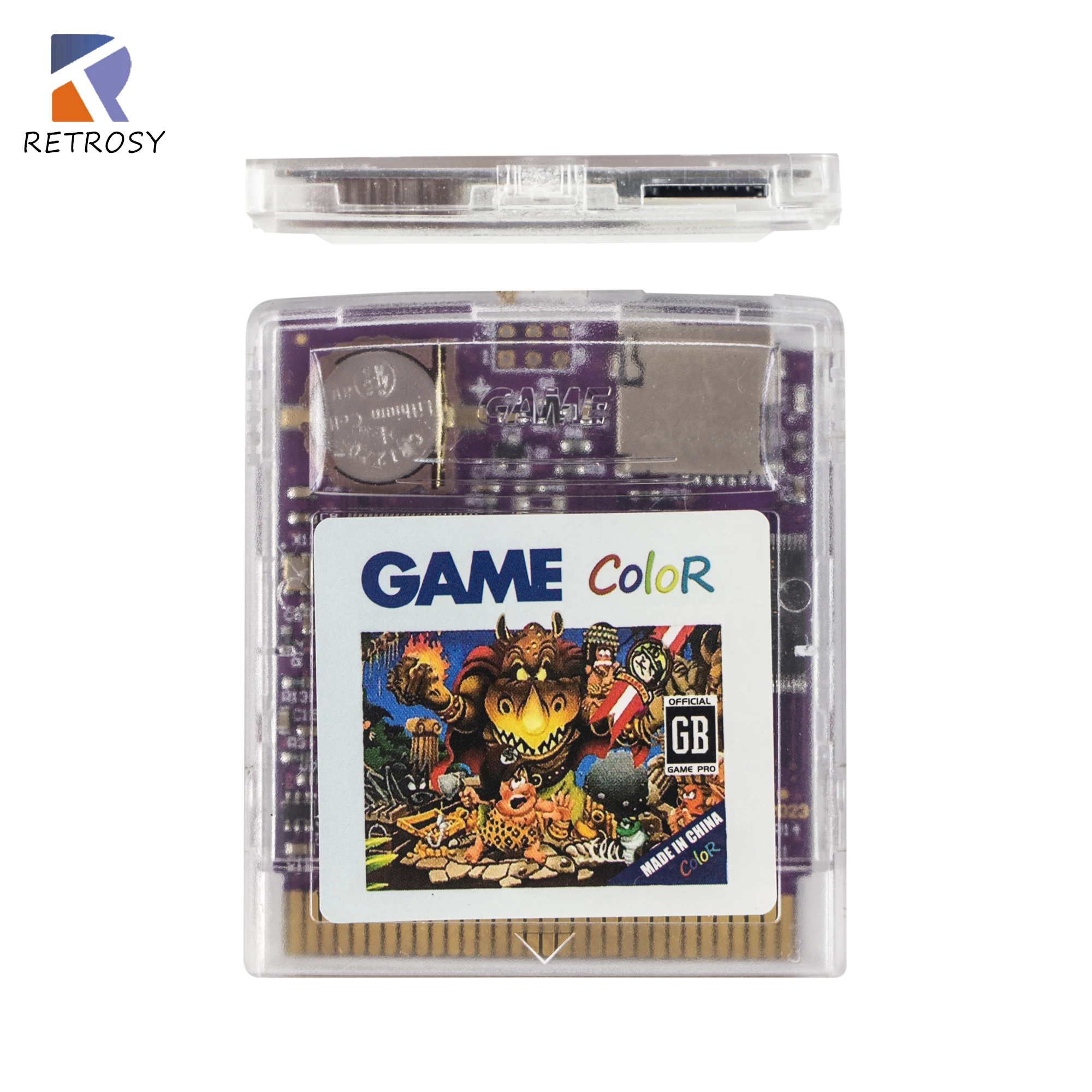 1000 IN 1 Game Cartridge for Gameboy Color Game Boy Everdrive Cart GB GBC Retro Collection with One Button Reset Function