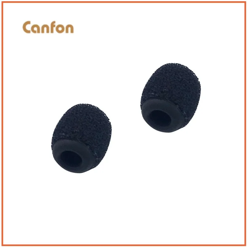 

Canfon 2pcs Foam Windscreen Covers with Silicone Holder Compatible for Sanken COS-11D/Detiy Lav Mic with diameter of 3.5-4.5mm