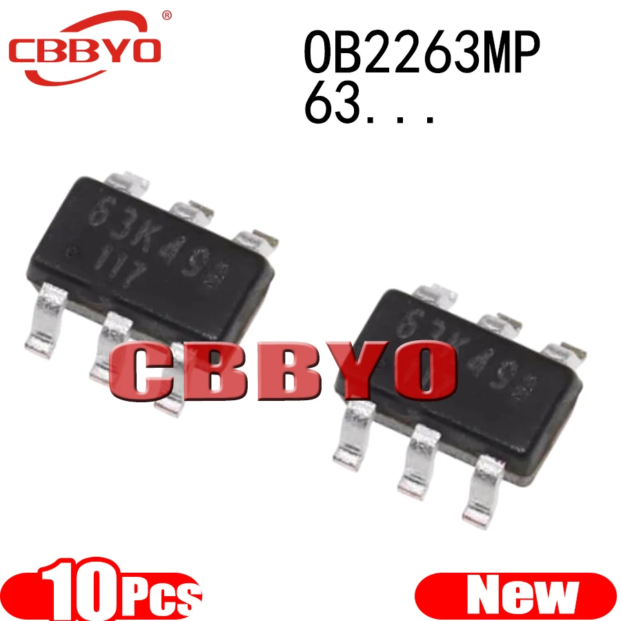 (10 piezas) 100% nuevo OB2263MP OB2263 2263 63... Conjunto de chips SOT23-6