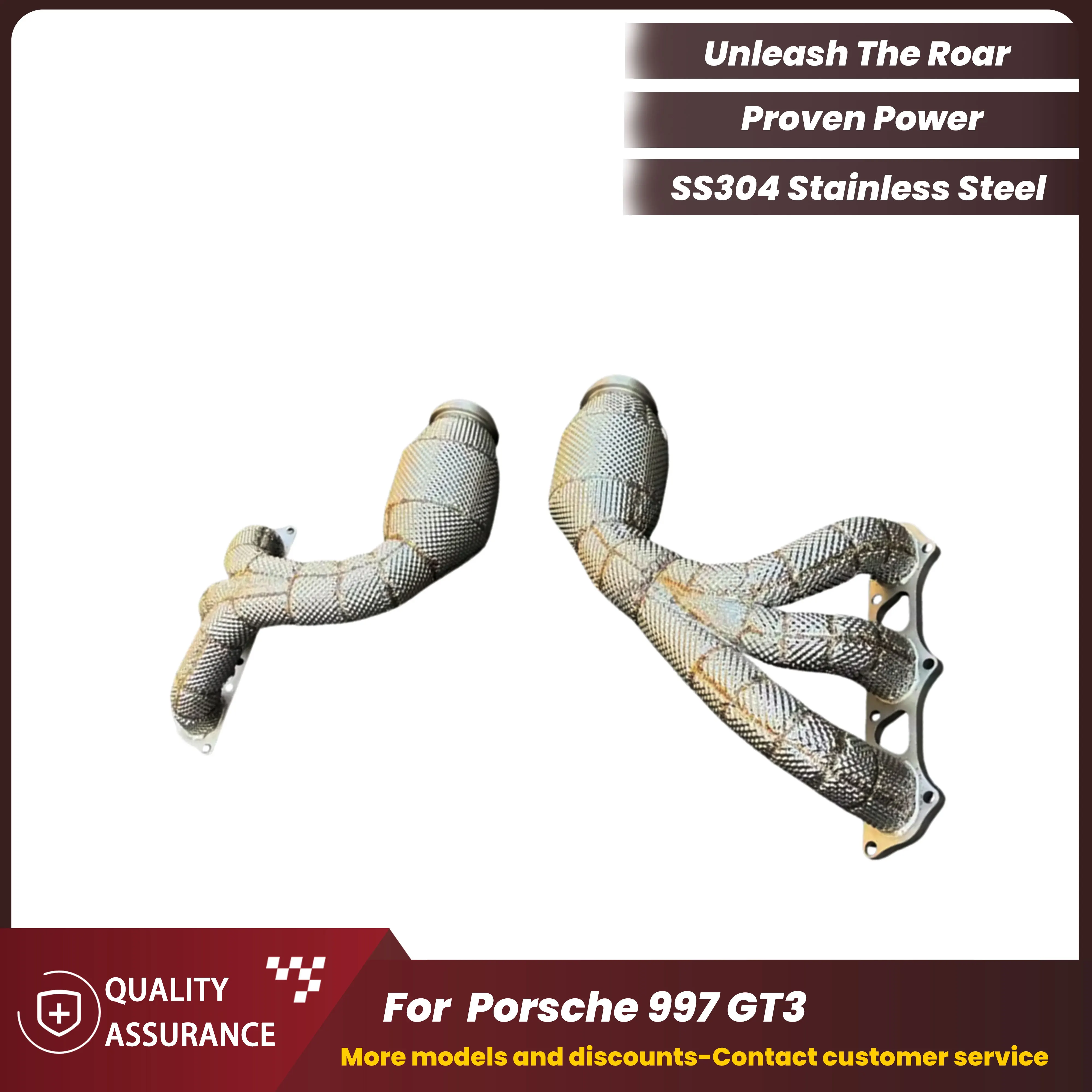 

Performance High Flow Headers for Porsche 997 GT3 3.8L by ECCF