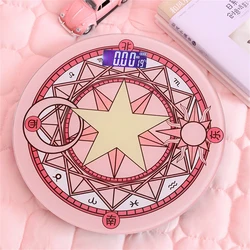 2024 Cute Pink Magic Array Bathroom Scale Display Electronic Digital Body Weighing Smart Body Fat Balance Floor Scale