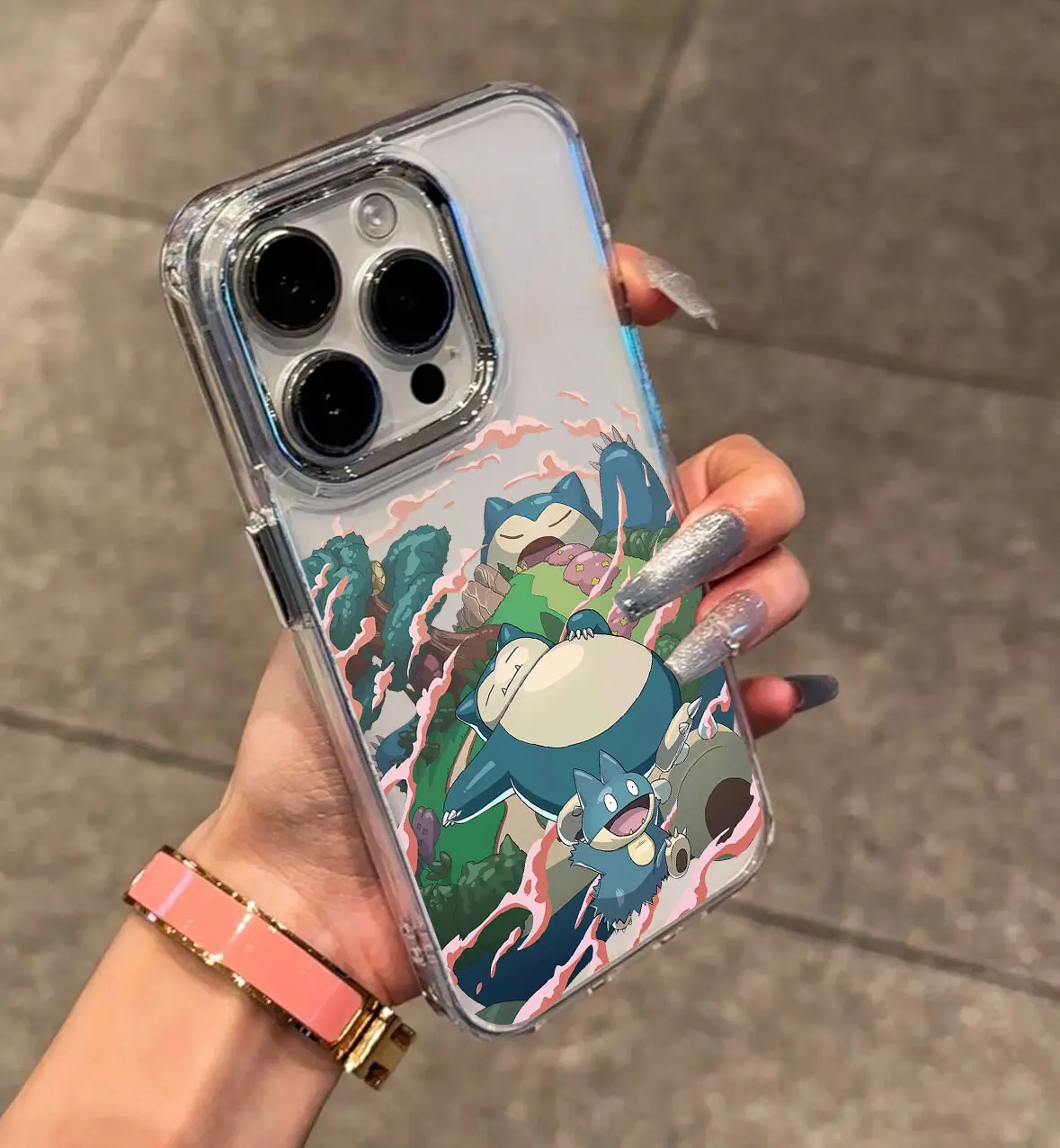 أنيمي جديد بوكيمون Gengar السنجاب قضية الهاتف آيفون 17 16e 16 15 14 13 12 11 برو ماكس 8 7 الهواء زائد غطاء ناعم شفاف #5