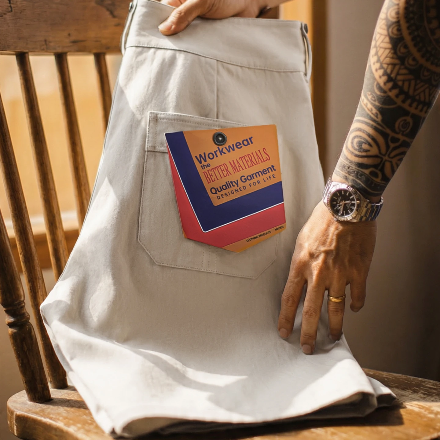 Maden Men's Gurkha Wide Leg Shorts Minimalist Old Money Style Japanese Woven Workwear Casual Thin Summer Daily Men Shorts