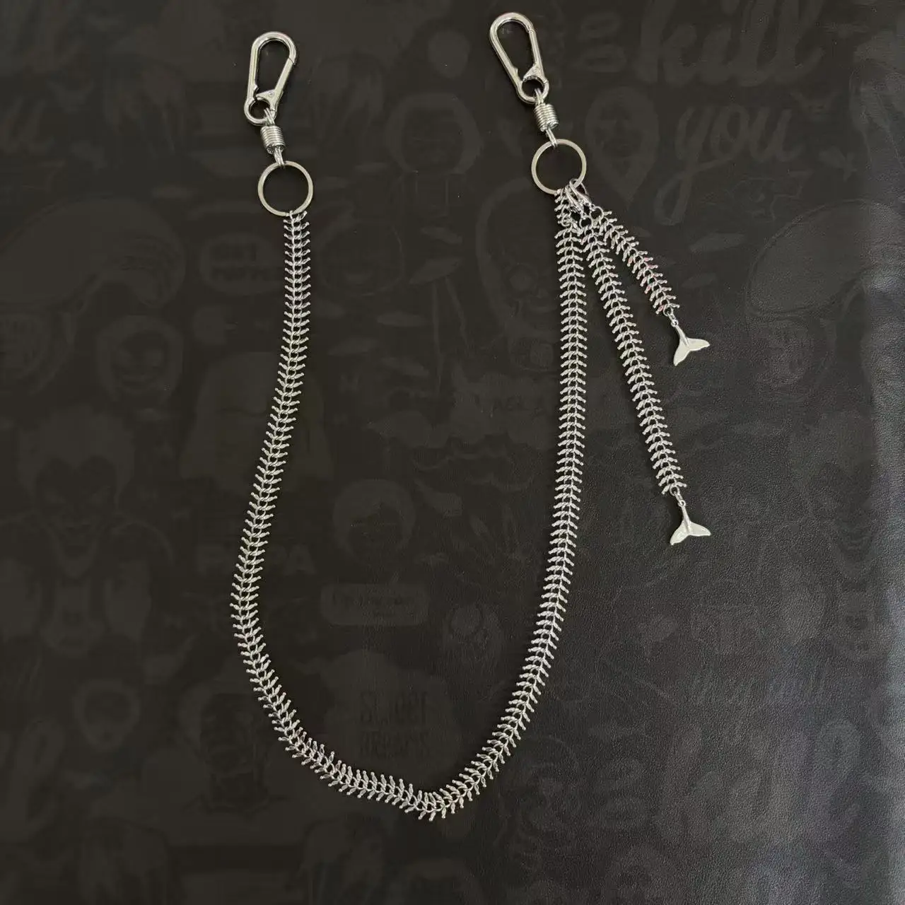 High-End Cleanfit Original Metal Punk Fishbone Pant Chain, Niche Accessory, Versatile And Simple