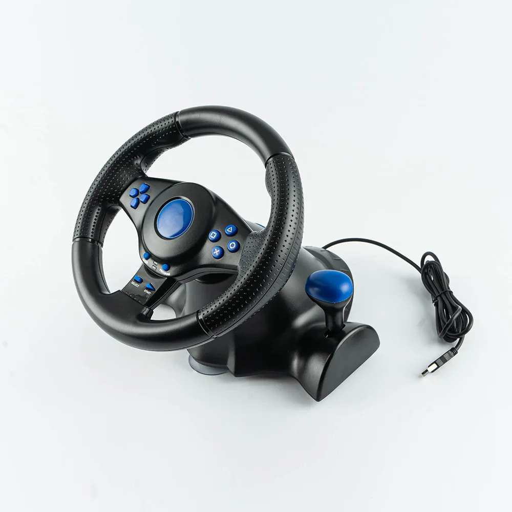 Racing Simulator Steering Wheel Vibration Controller Game Racing Wheel Controller for Switch/xbox One/360/PS4/PS2/PS3/PC