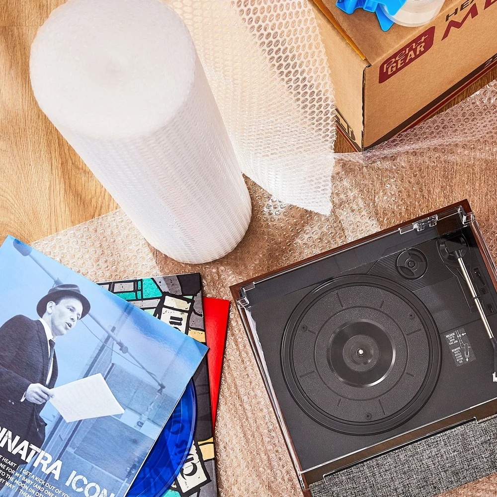 24인치 x 50피트 버블 랩 롤 3/16인치 버블 쿠션 포장재 이동 배송 보관 보호