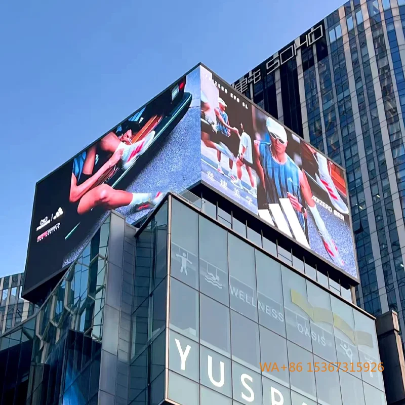 

Outdoor Full Color LED Screen High Brightness Waterproof Sun Resistant Advertising Screen for Mall