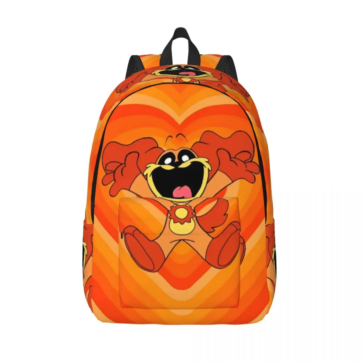 

Smiling Critter Animal Game Backpack Elementary High College School Student Bookbag Teens Daypack Sports